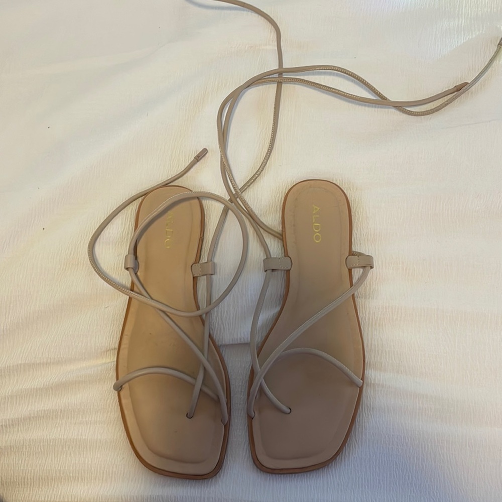 ALDO flat strappy sandals